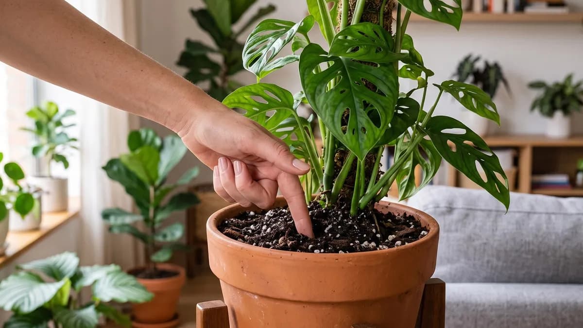 Consejos de riego para plantas de interior según André Alonso