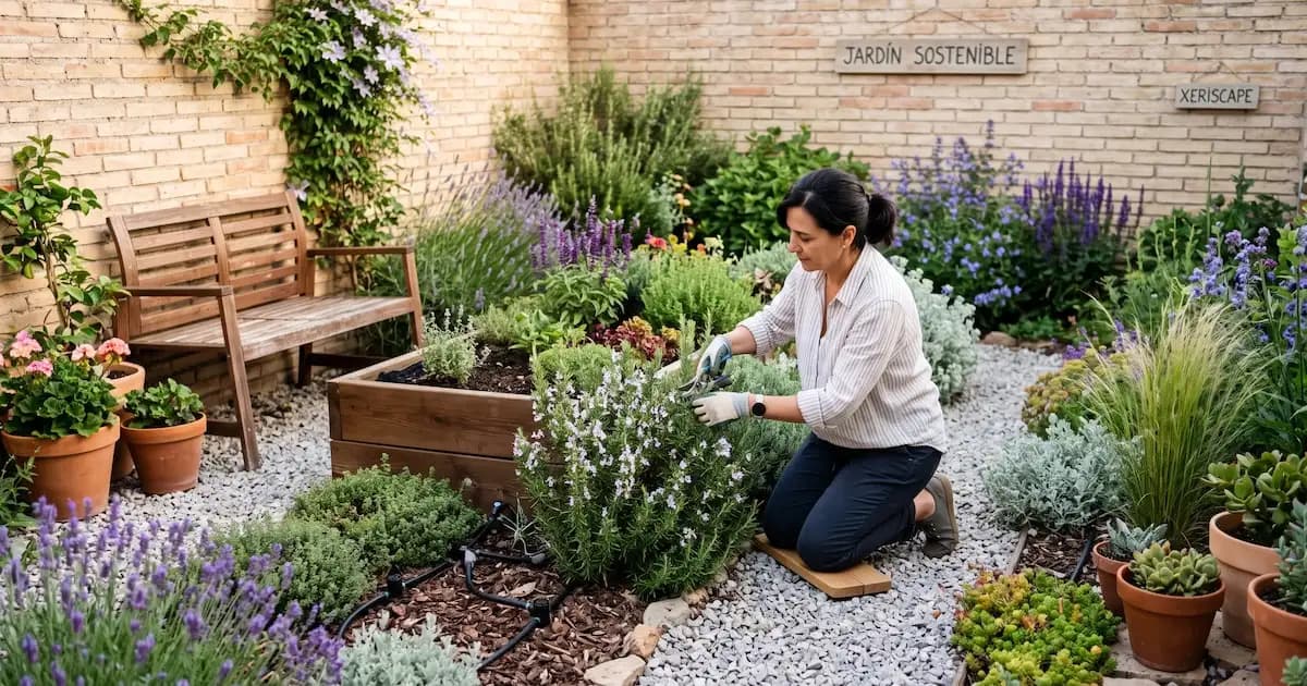 Xeriscape: Jardinería Sostenible que Reduce el Consumo de Agua