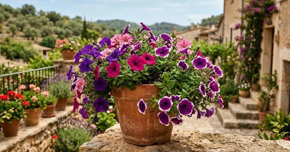 Petunias: la planta ideal para primavera en balcones y patios