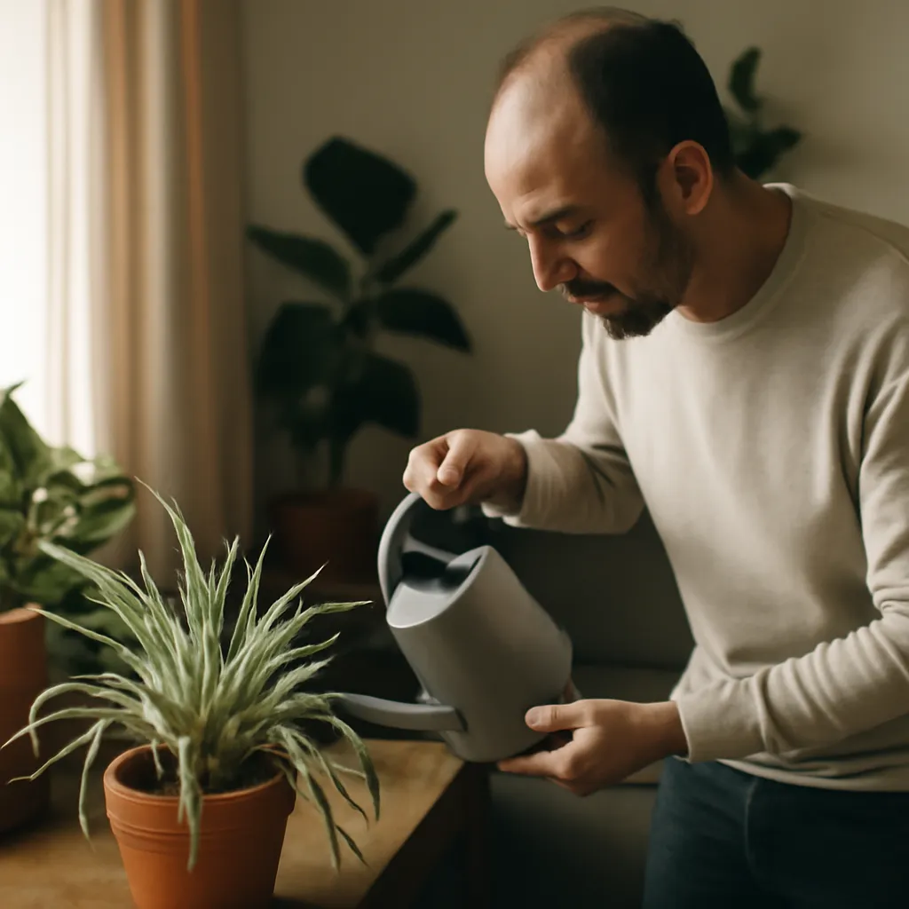Consejos de Eduardo Barba sobre el riego de plantas de interior