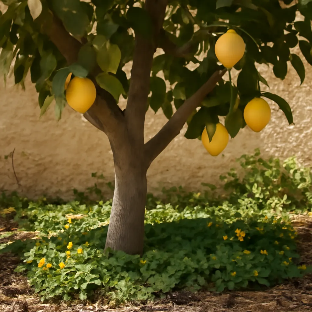 Cómo embellecer tu jardín plantando alrededor del limonero