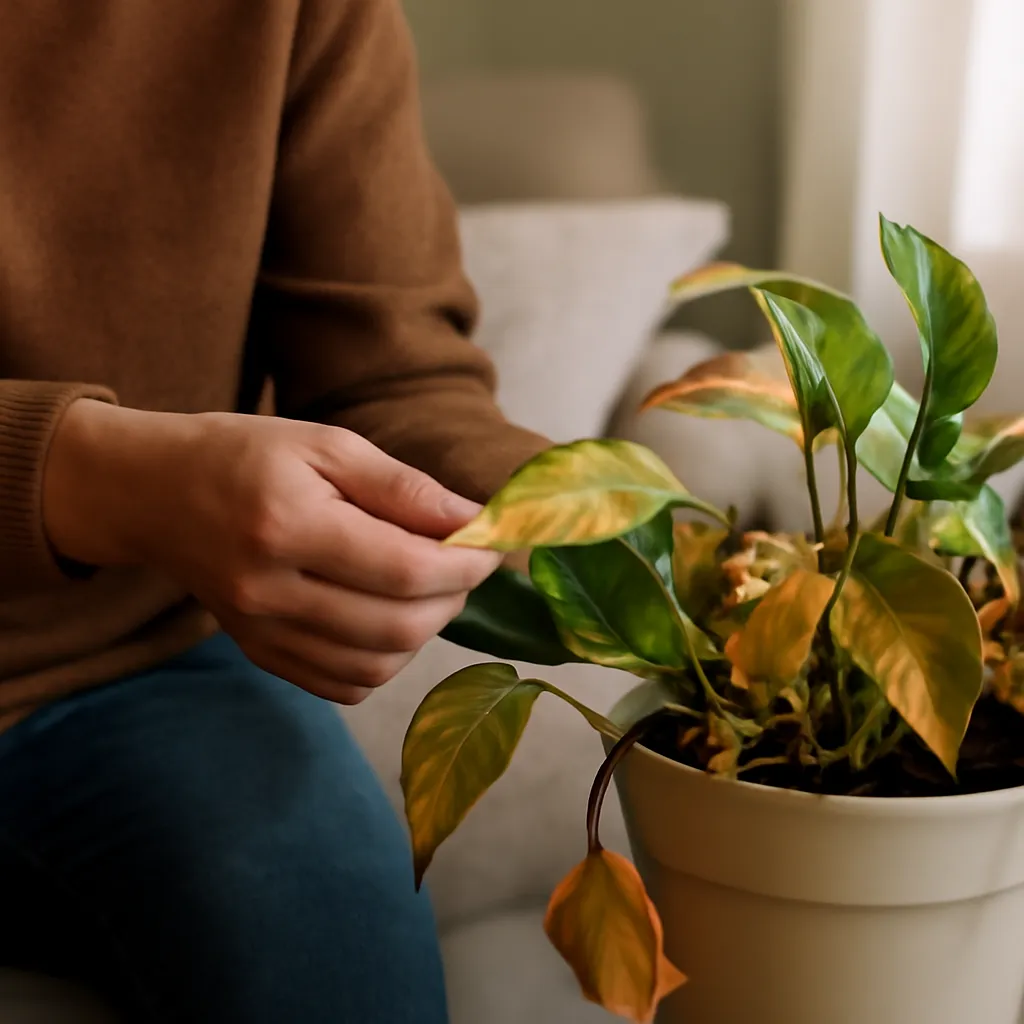 Cómo recuperar el color de las hojas de tus plantas